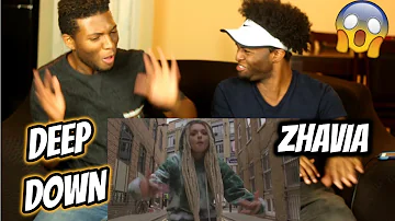 Zhavia - Deep Down (Official Video) (REACTION)