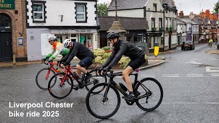 Liverpool Chester bike ride Neston 2025