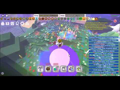 Killing armored aphid in bee swarm simulator