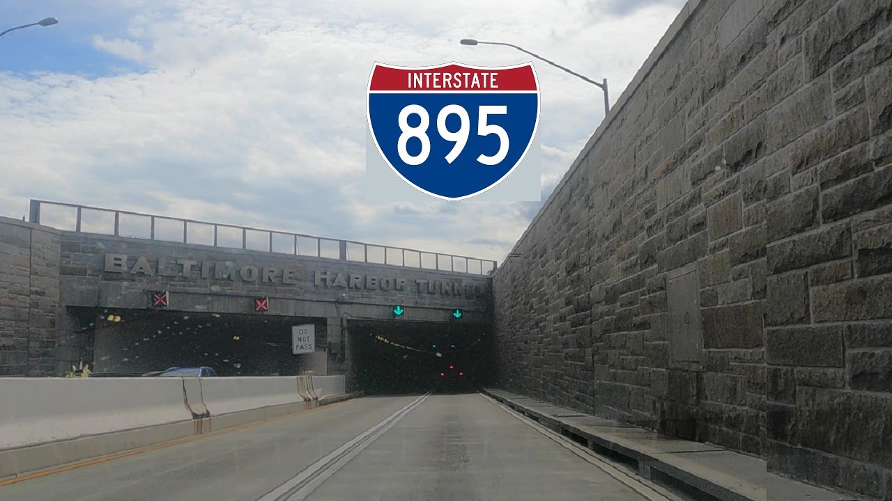 Driving The Baltimore Harbor Tunnel Thruway Interstate 895 In Driving The Baltimore Harbor Tunnel Thruway Interstate 895 In