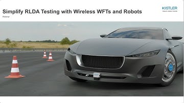 Simplify RLDA tests with wireless wheel force transducers and robots