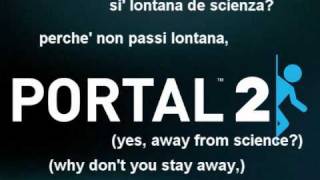 Vignette de la vidéo "Turret Chior (Portal 2) Cover WITH LYRICS."