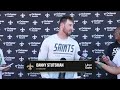 Danny Stutsman on upcoming joint practice with Rams | Saints Training Camp 2026