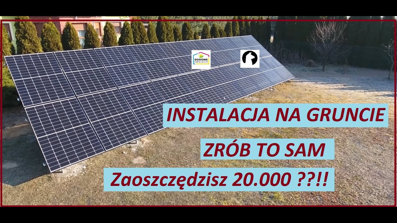 PV na gruncie 20.000zł TANIEJ !!!