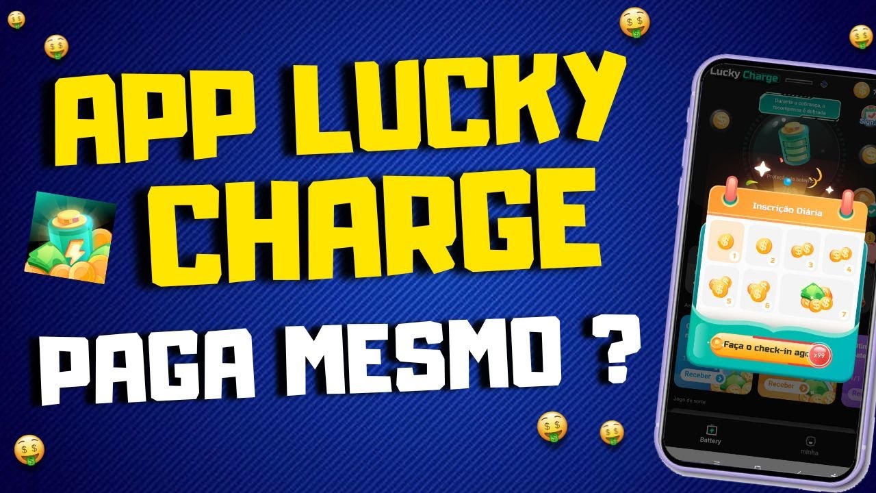 [ COMO GANHAR DINHEIRO NO APP LUCKY CHARGE ] APP LUCKY CHARGE REALMEWNTE PAGA ? LUCKY CHARGE