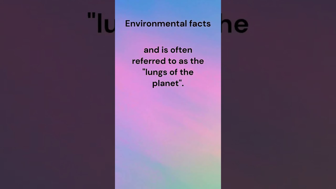 Environmental facts 3/ 