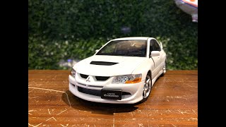 1/18 SuperA Mitsubishi Lancer EVO 8 White A3202013