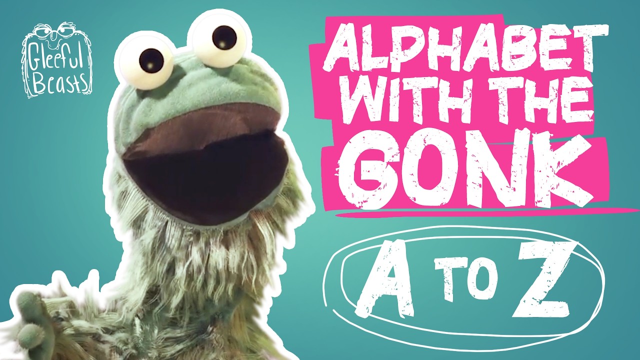 It’s the letters A to Z! – Alphabet with the Gonk – Gleeful Beasts