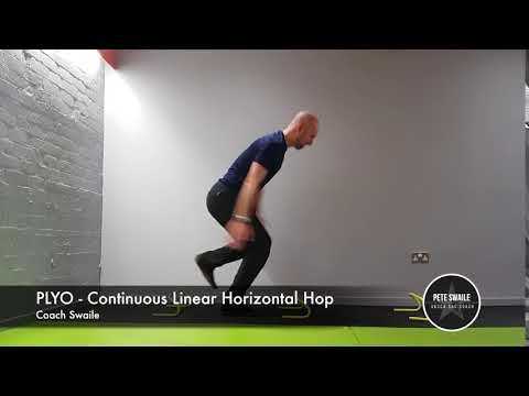 PLYO Continuous Linear Horizontal Hop