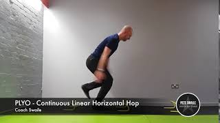 PLYO Continuous Linear Horizontal Hop