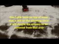 HOW TO: Use a Snowblower