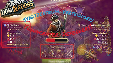 #96. DomiNations - Town centre defenders ... A pain in the A**!!