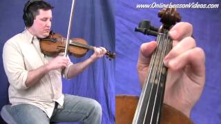 Video thumbnail of "St. Anne's Reel - Irish Vs. Bluegrass Style - Fiddle Lesson"