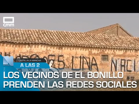 Vecinos de El Bonillo prenden las redes al aparecer tachada la pintada ''El Bonillo es una nación''