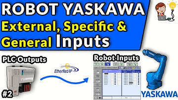 🔵⚪️ YASKAWA ROBOT - EXTERNAL INPUTS, SPECIFIC INPUTS, GENERAL INPUTS