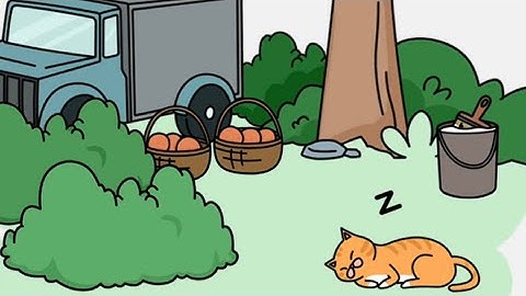 Brain Out 2 Level 48 Game Walkthrough - Find the white cat