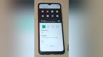 how to increase icon size in oppo f15, increase icon size setting oppo f15