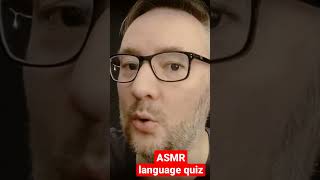 Clip from my ASMR language quiz video #asmrlanguages #asmrinyourlanguage #languages #esperanto