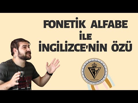 FONETİK ALFABE İLE İNGİLİZCE TELAFFUNUZU GELİŞTİRİN