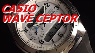 CASIO WAVE CEPTOR カシオウェーブセプター ソーラー電波腕時計 WVA-M650-7AJF