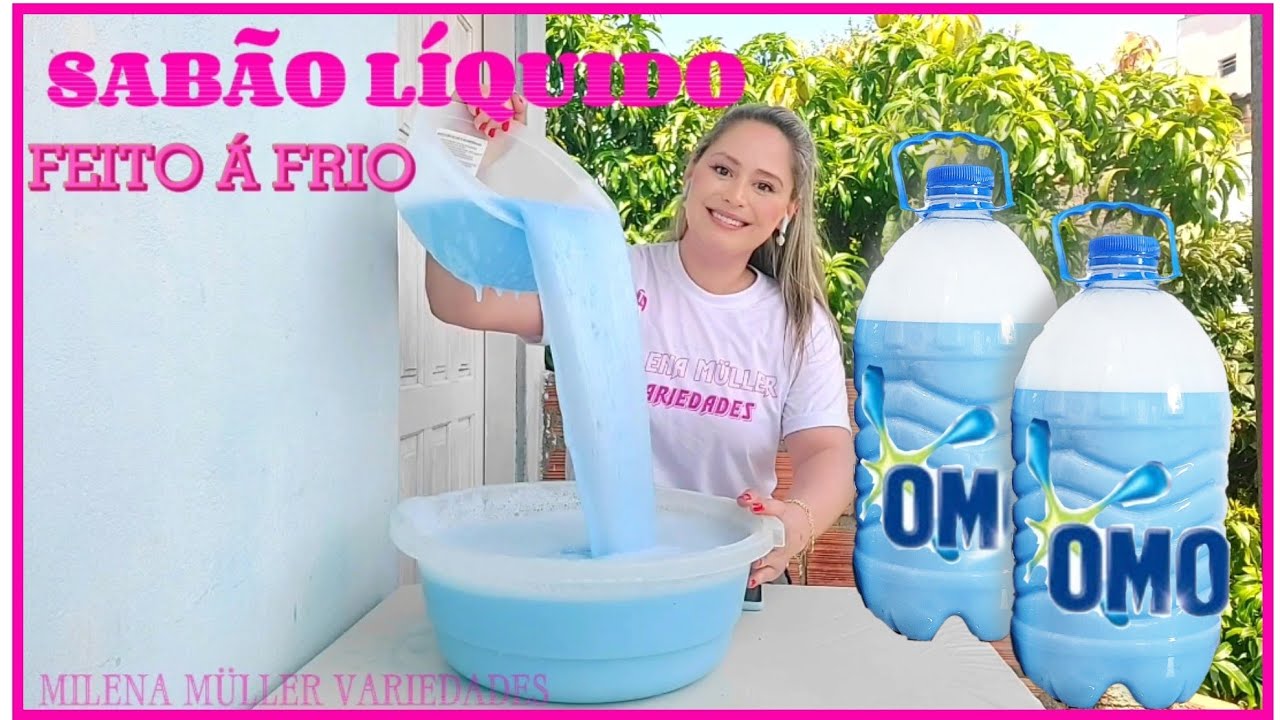 😱QUASE 10L DE SABÃO LÍQUIDO CASEIRO FEITO A FRIO😱 LIMPANDO E ESPUMANDO MUITO BRANQUEADOR PODEROSO.