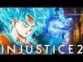 Epic Super Saiyan Blue Firestorm Awesome Combo! - Injustice 2 "Firestorm" Gameplay