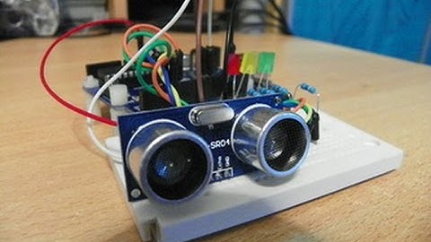 Simulation of car parking system with Arduino - Arduino Park Assist