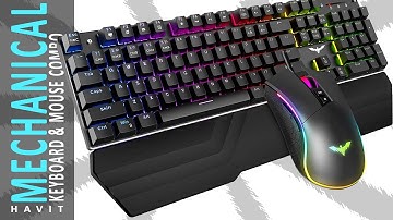 Havit Mechanical Keyboard and Gaming Mouse Combo Review and Sound Test