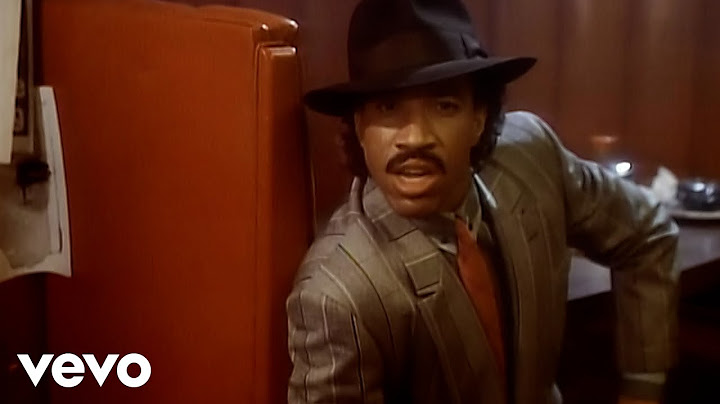 Lionel Richie - Running With The Night