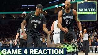 WOLVES POSTCAST: T-Wolves SURVIVE INJURIES To Anthony Edwards AND Donte DiVincenzo To STEAL GAME 4