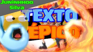Como Fazer TEXTO ÉPICO No Pixel Lab Pelo Celular