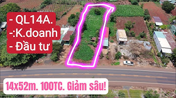 Bán đất nền mặt đường quốc lộ kinh doanh, bất động sản đất nền nhà đất Gia Lai