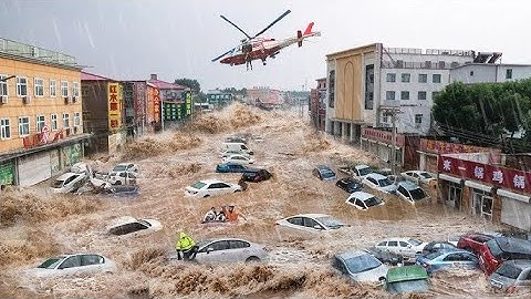 Three Gorges Dam Releases Floodwaters – Cities Underwater Across China
