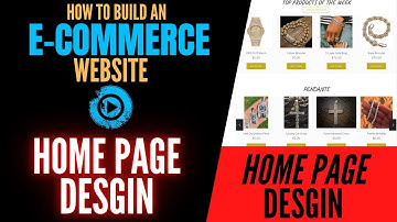 Website Design - How To Build An eCommerce Website From Scratch