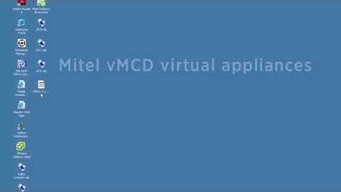 Virtual Mitel Communications Director Installation