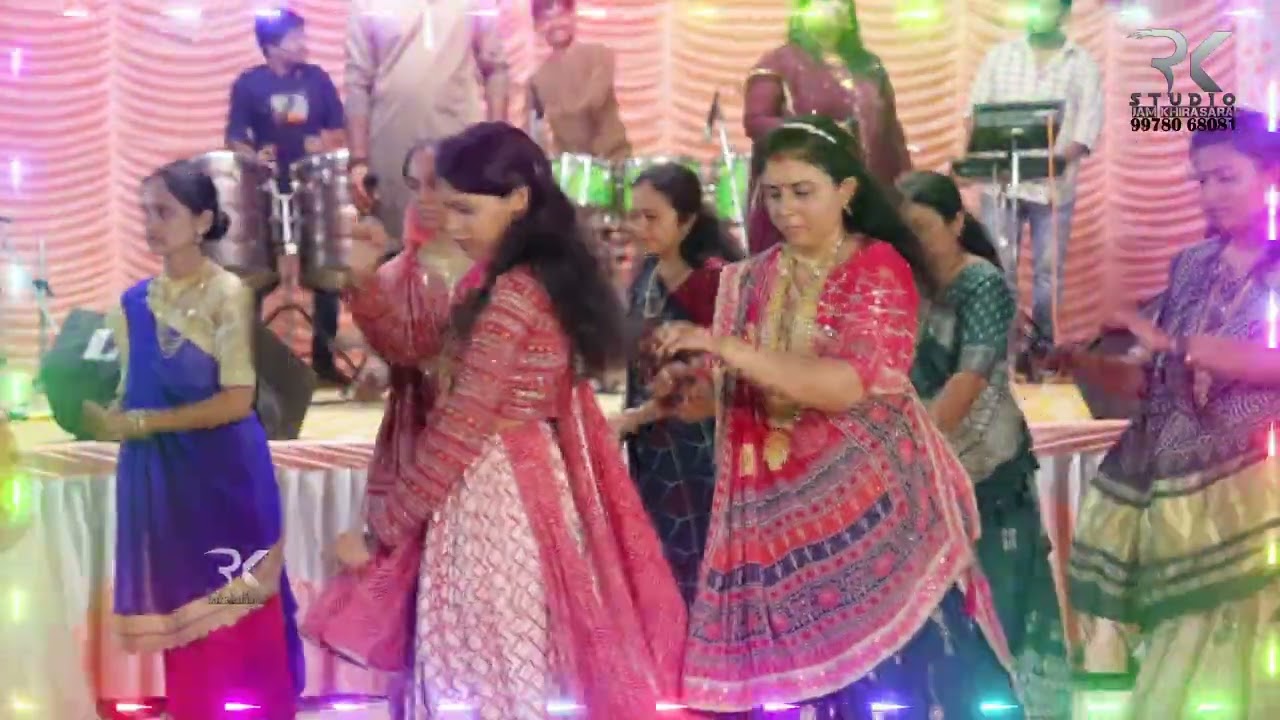 PART - 5 RAJU & SHANTI WEDDING SANJI DANDIYA RAS 