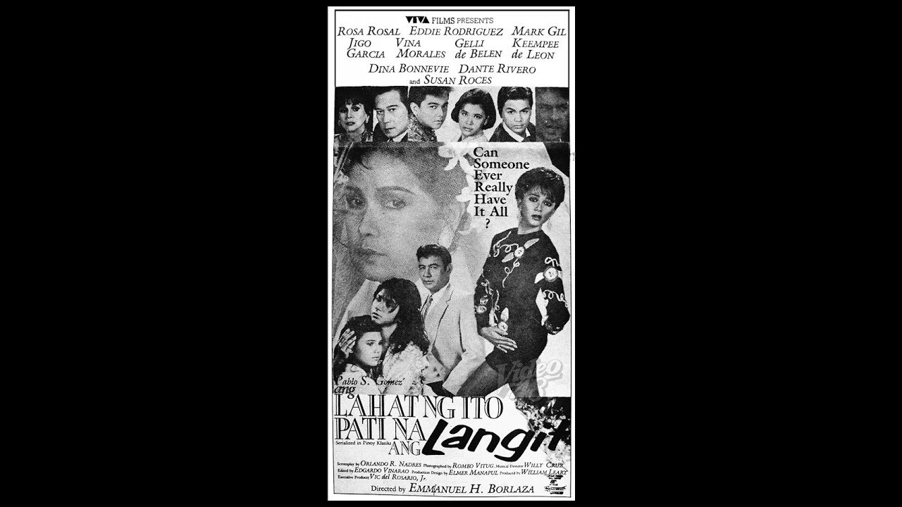 FULL MOVIE  Ang Lahat Ng Ito Pati Na ang Langit  1989