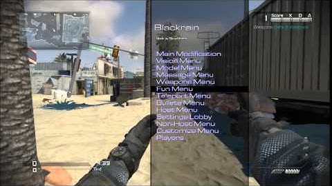 ☆[PS3/Ghosts/1.09] Mod Menu Blackrain , All Client , ( CCAPI + TMAPI ) [+Download]☆