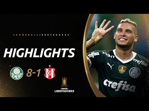 Palmeiras vs. Independiente [8-1] | RESUMEN | CONMEBOL Libertadores 2022