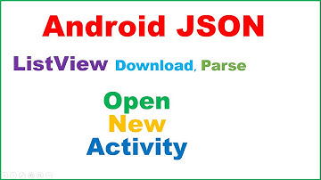 Android Native JSON Ep.09 : ListView Master Detail - Download,Parse,Show [Open Activity]