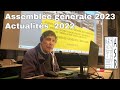 Assemblée générale ordinaire 2023