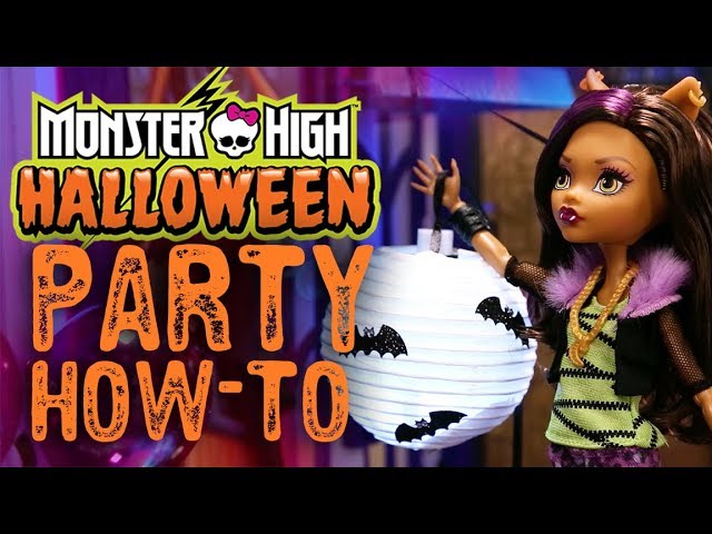 Monster High Clawdeen Wolf Doll in Monster Ball Party Fashion with Themed  Accessories Like Balloons