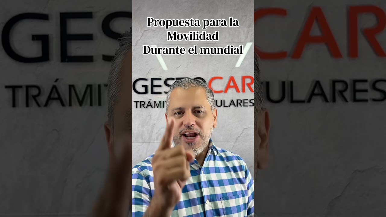 Propuesta de movilidad para la #cdmx durante el #mundial