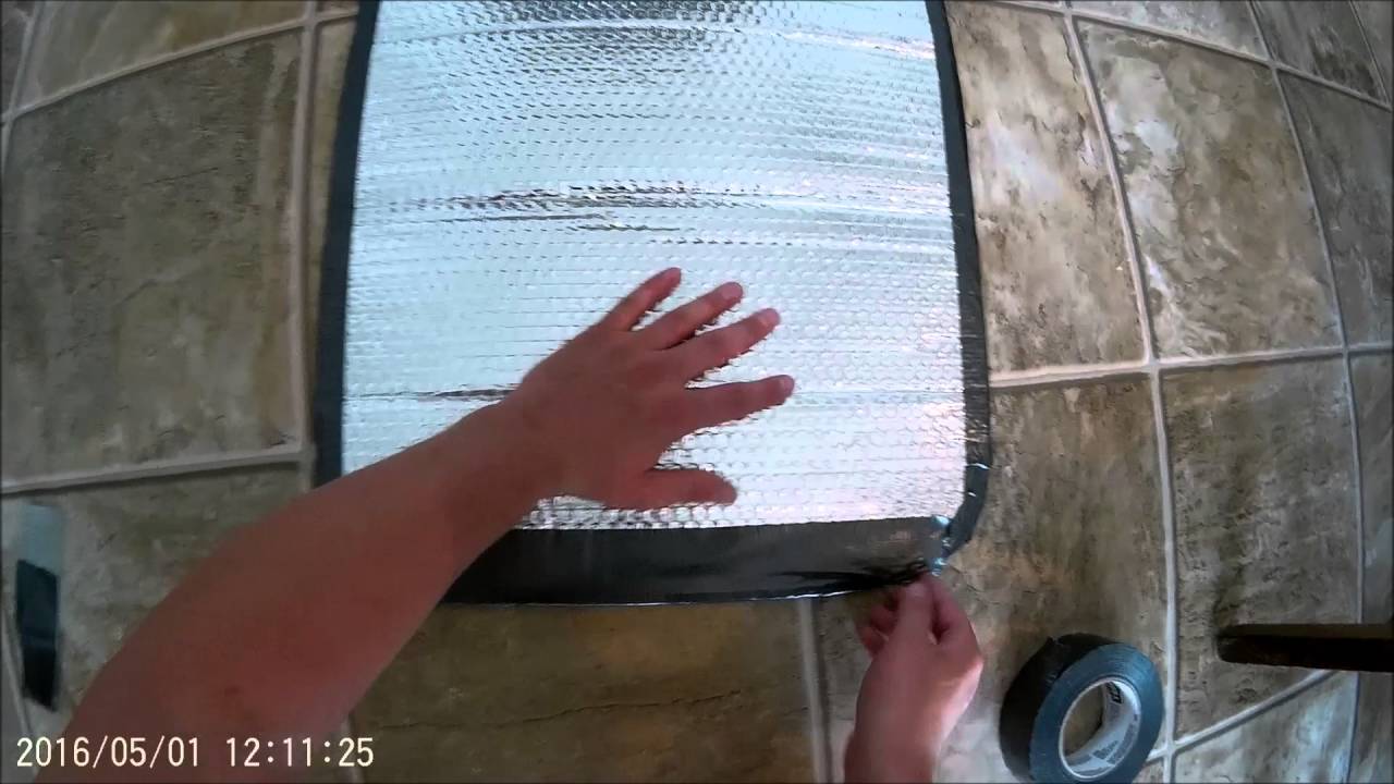 DIY insulated catch bag - YouTube