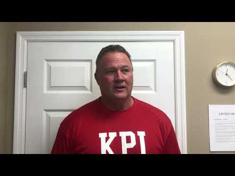 Dale Mayo of KPI Men Travel Softball team