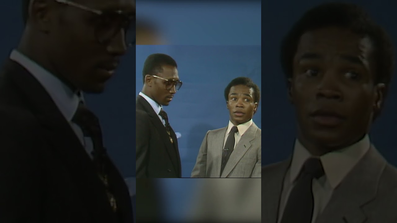 BTS bloopers of Thomas Hearns & Sugar Ray Leonard's promo shoot (1981)
