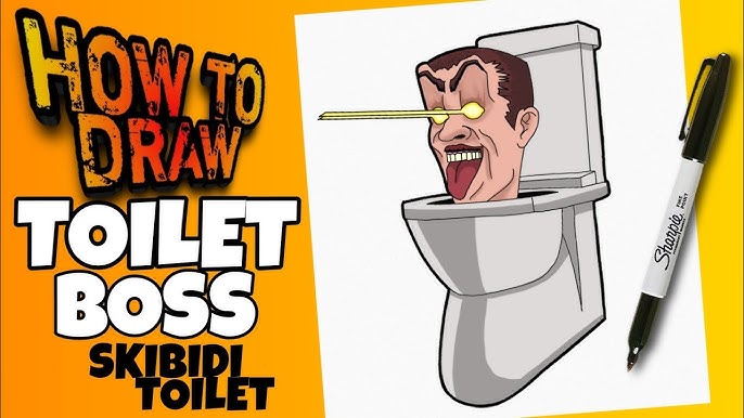 HOW TO DRAW G-MAN BOSS UPGRADE FROM SKIBIDI TOILET, STEP BY STEP