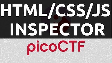 PicoCTF 2019 [02] Inspector (HTML, CSS, JavaScript)