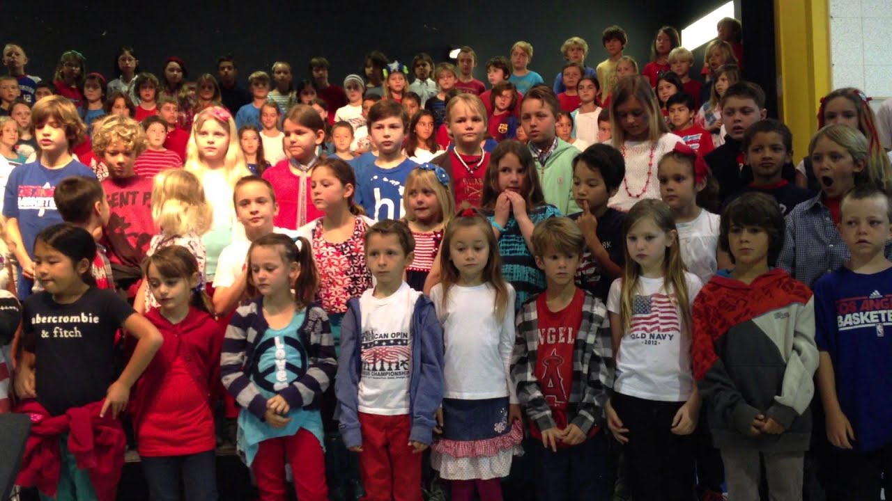 El Morro Elementary School with Eli Durant - Young Americans Sing - YouTube