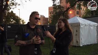 Фестиваль RIOT2015 Интервью Лиама Хоулетта The Prodigy